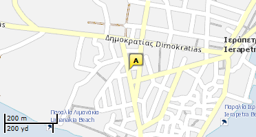 Χάρτης και σημείο της επιχείρησης