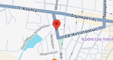 Location of business on map