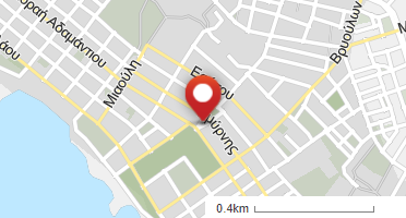 Location of business on map