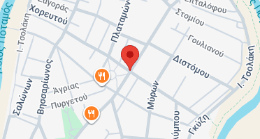 Location of business on map