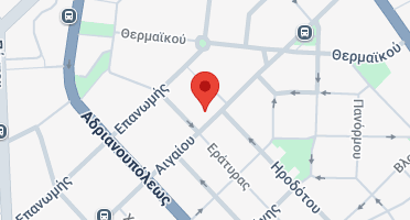 Location of business on map