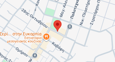 Location of business on map
