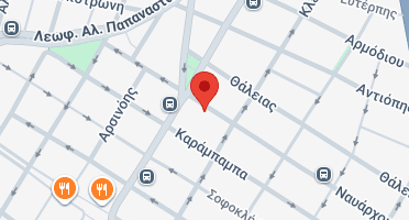 Location of business on map