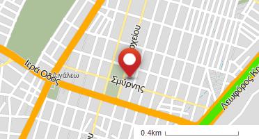 Location of business on map