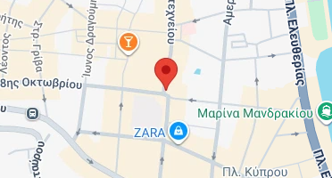 Location of business on map
