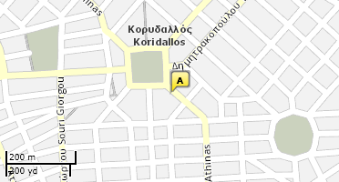 Location of business on map