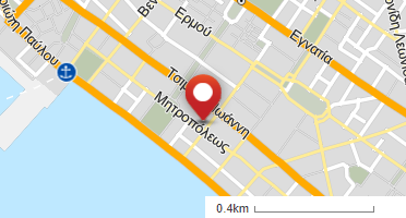 Location of business on map