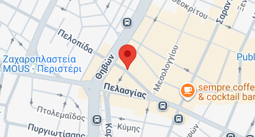 Location of business on map