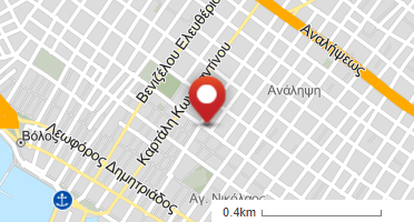 Location of business on map