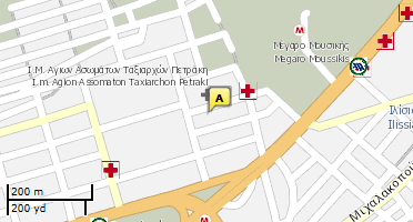 Χάρτης και σημείο της επιχείρησης