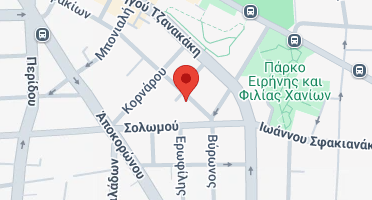 Location of business on map