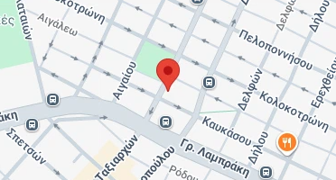 Location of business on map