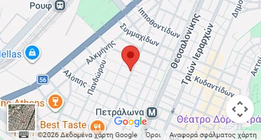 Location of business on map