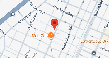 Location of business on map