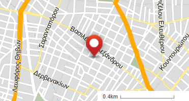 Location of business on map