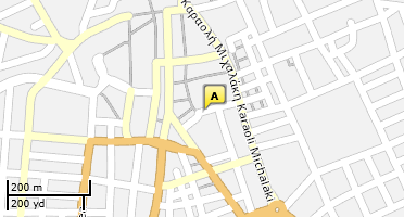 Location of business on map