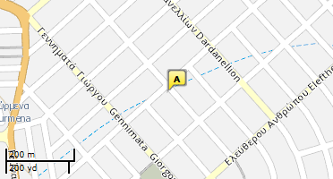 Location of business on map