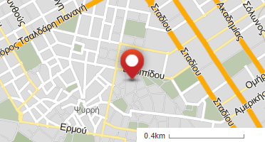 Location of business on map