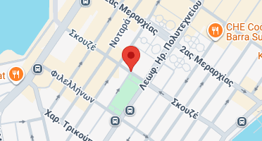 Location of business on map