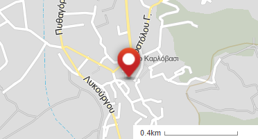 Location of business on map