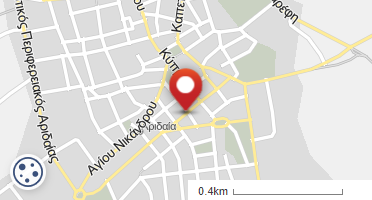 Location of business on map