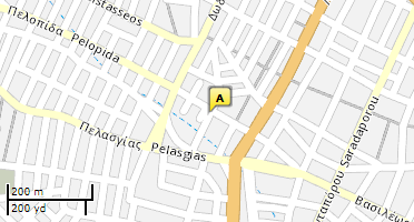 Location of business on map