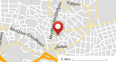 Location of business on map