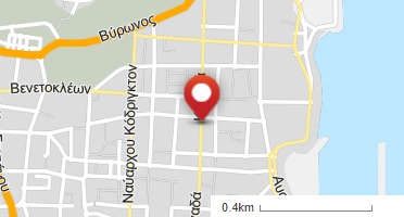 Location of business on map