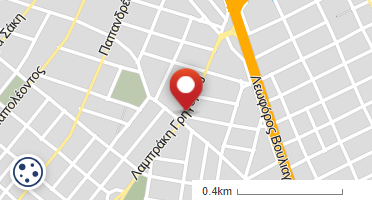 Location of business on map