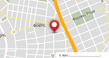 Location of business on map