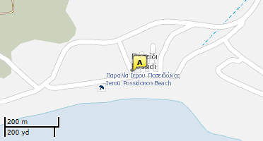 Χάρτης και σημείο της επιχείρησης