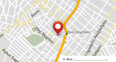 Location of business on map