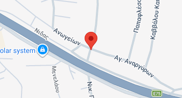 Location of business on map