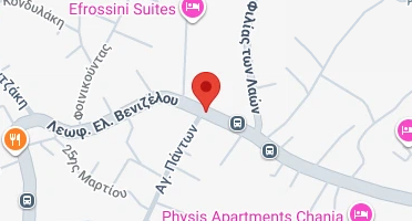 Χάρτης και σημείο της επιχείρησης
