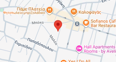 Location of business on map