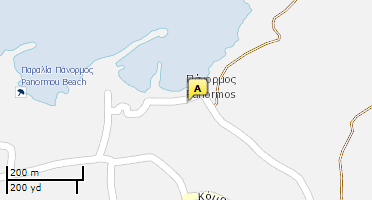 Χάρτης και σημείο της επιχείρησης