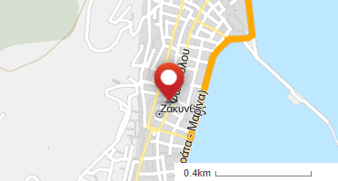 Location of business on map