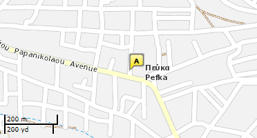 Location of business on map