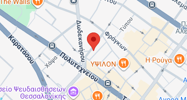 Location of business on map