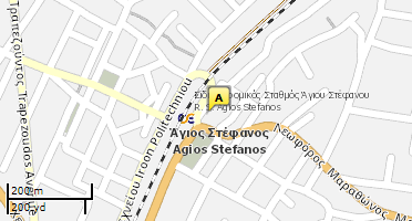 Location of business on map