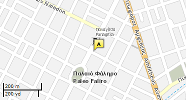 Location of business on map