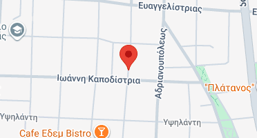Location of business on map