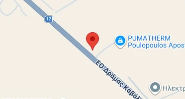 Location of business on map