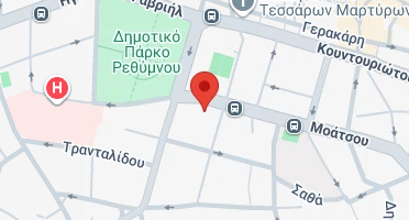 Location of business on map