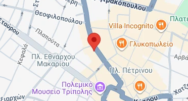 Location of business on map