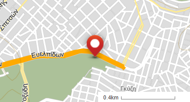 Location of business on map