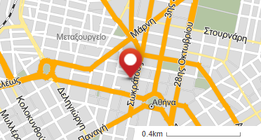 Location of business on map