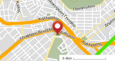 Location of business on map
