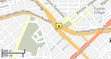 Location of business on map