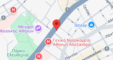 Location of business on map